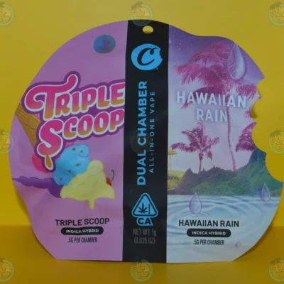 Cookies Dual Chamber Triple Scoop X Hawaiian Rain