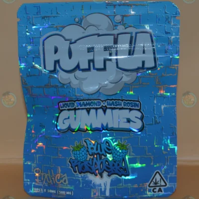 PUFF LA GUMMIES BLUE RASPBERRY