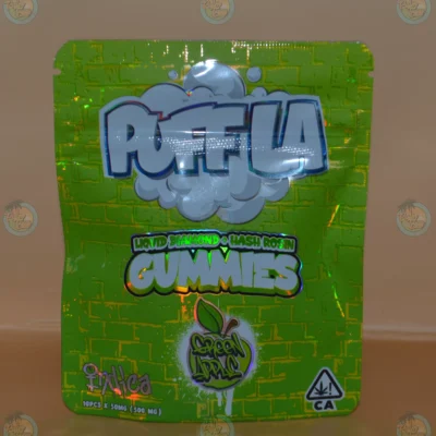 PUFF LA GUMMIES GREEN APPLE