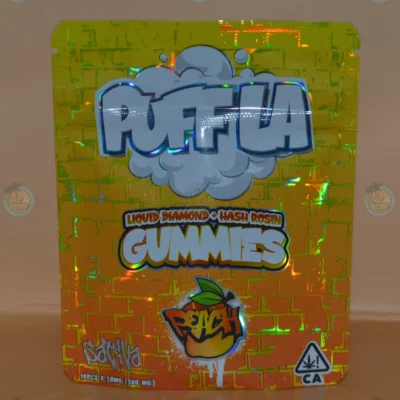 PUFF LA GUMMIES PEACH
