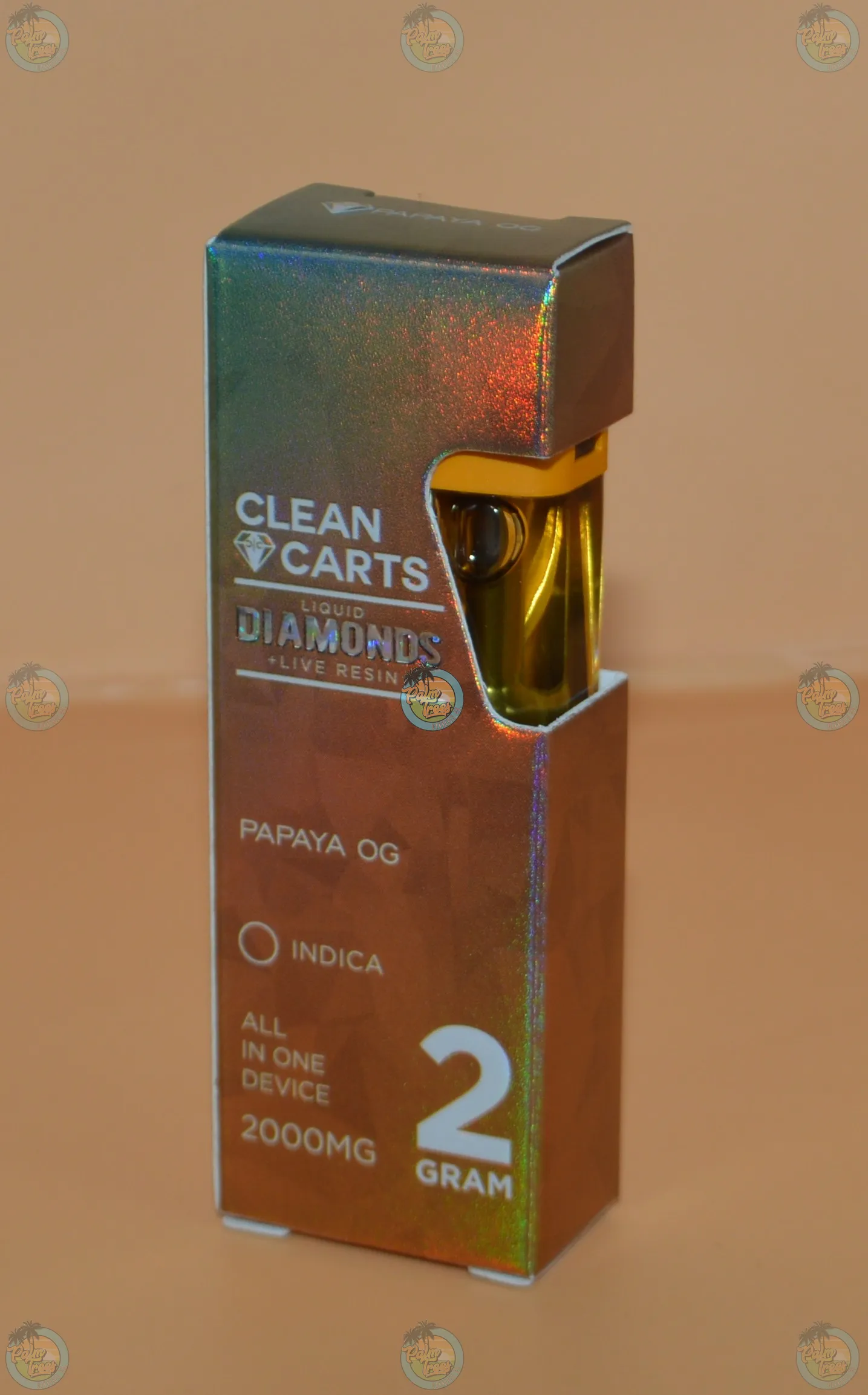 CLEAN CARTS DISPOSABLE VAPES PALM TREES DC Cannabis Dispensary DC