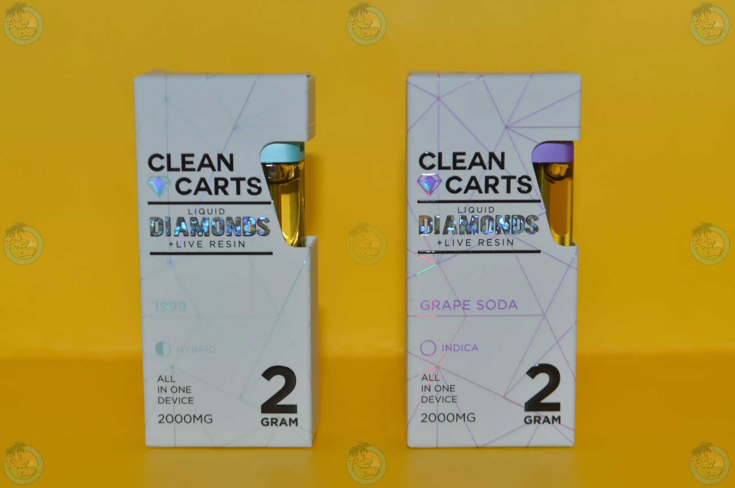 CLEAN CARTS DISPOSABLE VAPES PALM TREES DC Cannabis Dispensary DC