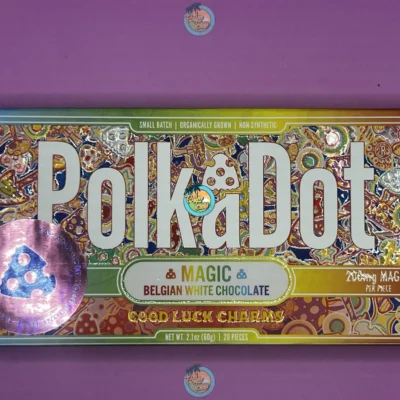 PolkaDot Mushroom Bars Good Luck Charms