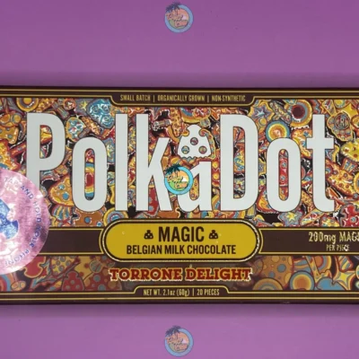 PolkaDot Mushroom Bars Torrone Delight