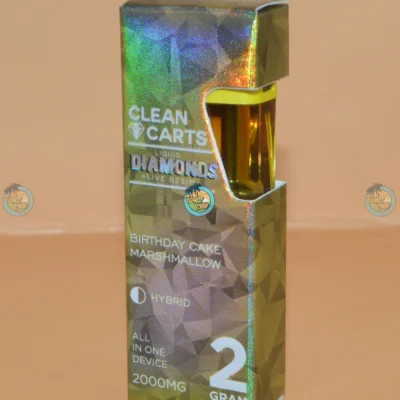 CLEAN CARTS BIRTHDAY CAKE MARSHMALLOW