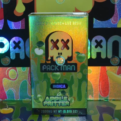Pack Man Disposable Vapes APPLE FRITTER