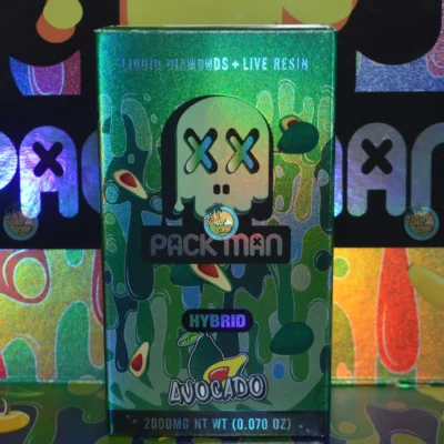 Pack Man Disposable Vapes AVOVADO PT