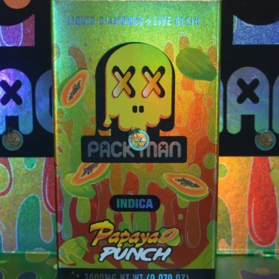 Pack Man Disposable Vapes PAPAYA PUNCH PT