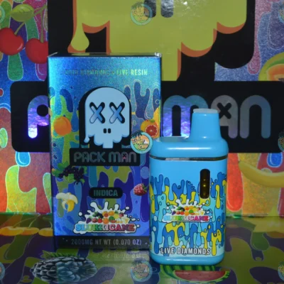 Pack Man Disposable Vapes SLURRICANE