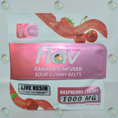 Flav Belts Raspberry Cherry