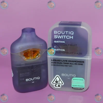 Boutiq Switch Passion Fruit X Grapefruit Haze