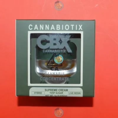 CBX Terp Sugar Live Resin SUPREME CREAM
