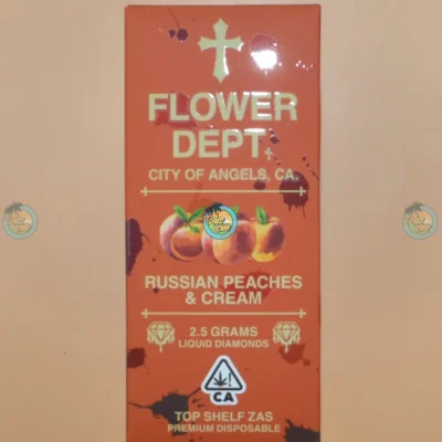 FLOWER DEPT RUSSIAN PEACHES AND CREAM