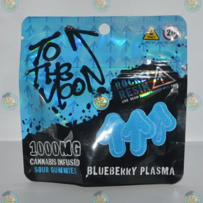 To The Moon Gummies Blueberry Plasma