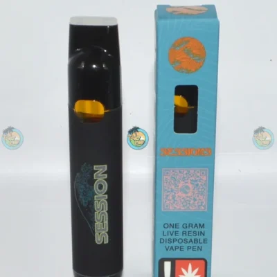 SESSIONS LIVE RESIN VAPES BLUBERRY MUFFIN