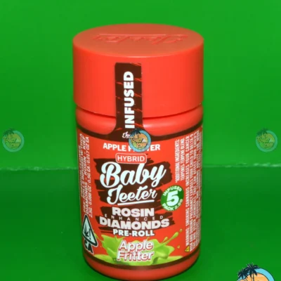 BABY JEETERS ROSIN PREROLLS APPLE FRITTER