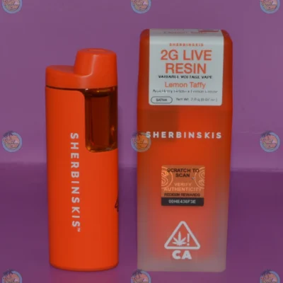 SHERBINSKIS LIVE RESIN DISPOSABLE VAPES