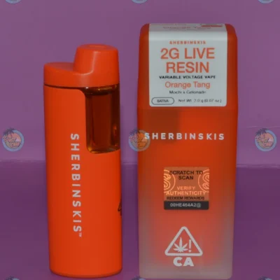 SHERBINSKIS LIVE RESIN DISPOSABLE VAPES