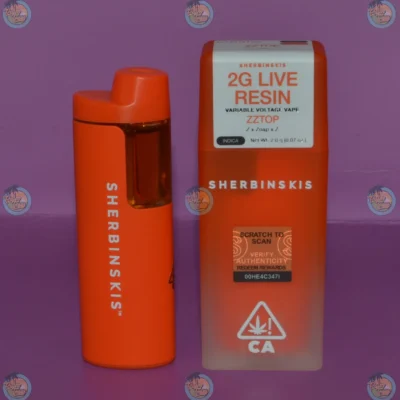 SHERBINSKIS LIVE RESIN DISPOSABLE VAPES