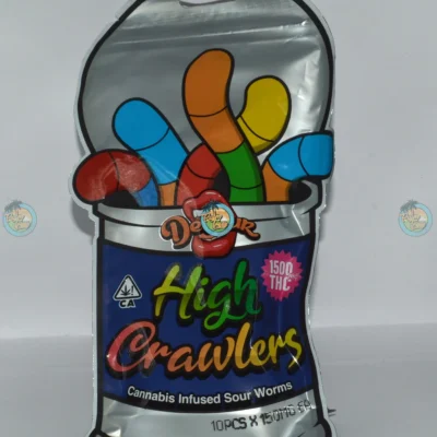 Devour Gummies High Crawlers Sour Worms