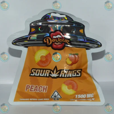 Devour Gummies Peach Rings