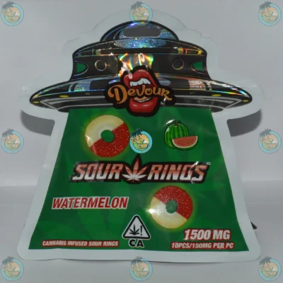 Devour Gummies Watermelon Rings