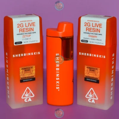 SHERBINSKIS LIVE RESIN DISPOSABLE VAPES