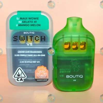 BOUTIQ SWITCH 3 CHAMBER VAPES V5