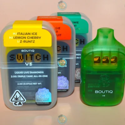 BOUTIQ SWITCH 3 CHAMBER VAPES V5