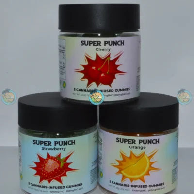 SUPER PUNCH INFUSED GUMMIES 1000MG