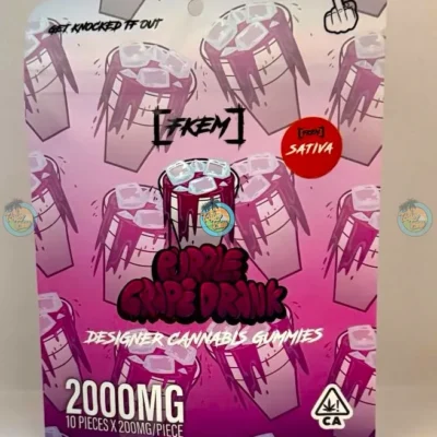 FKEM GUMMIES MG PURPLE GRAPE DRANK