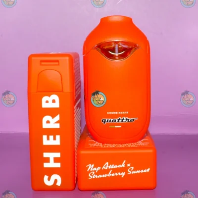 SHERBINSKI DUAL CHAMBER VAPES NAP ATTACK X STRAWBERRY SUNSET