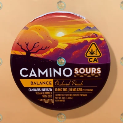 CAMINO GUMMIES ORCHARD PEACH