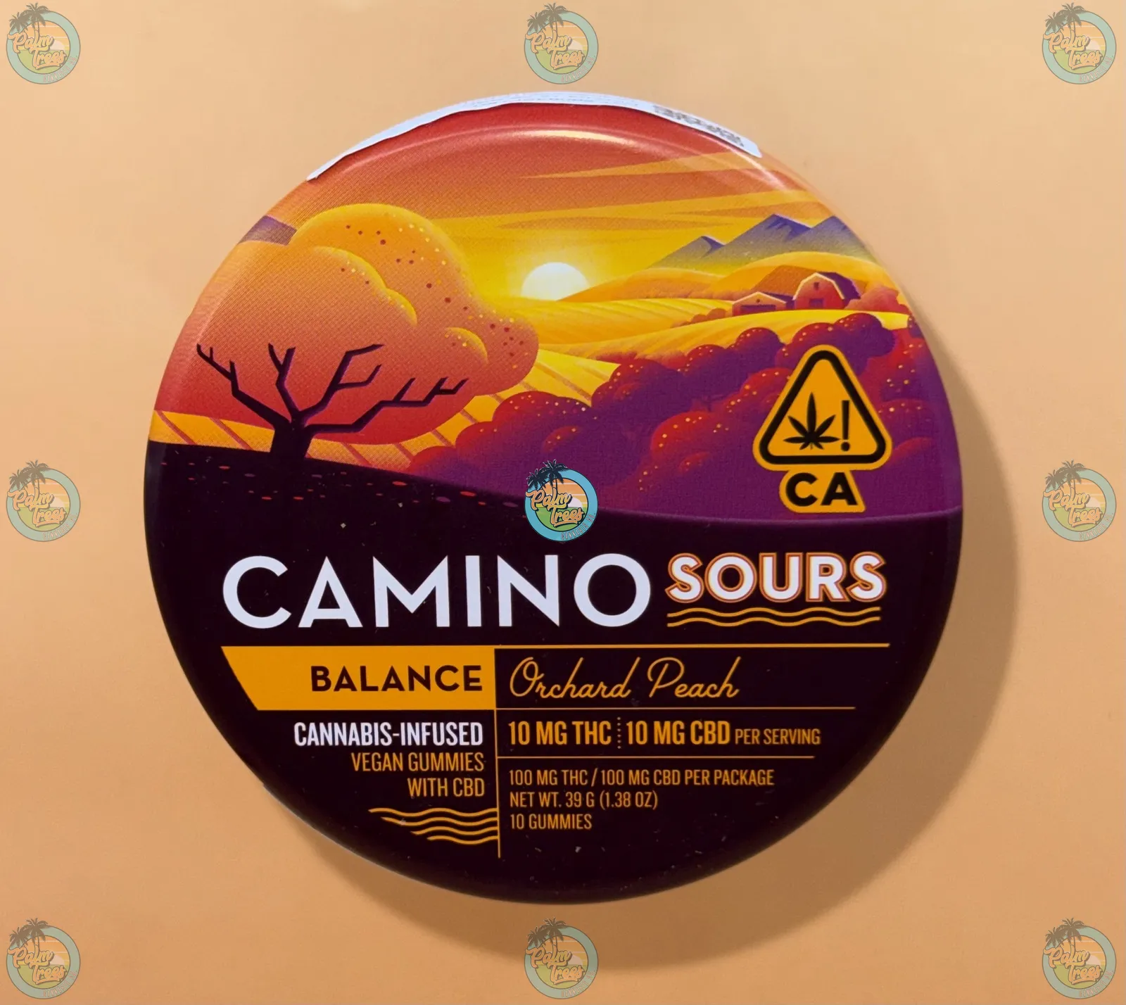 CAMINO GUMMIES ORCHARD PEACH