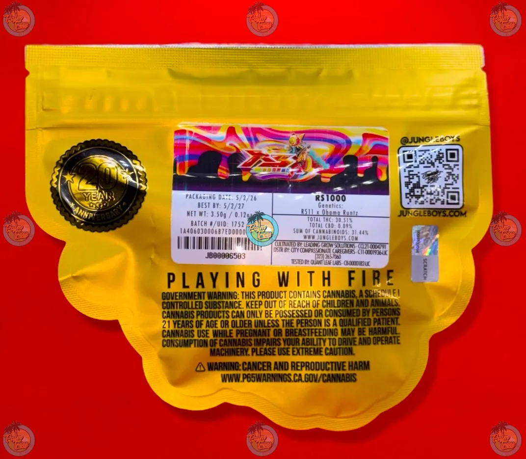 JUNGLE BOYS 20TH ANNIVERSARY RS1000