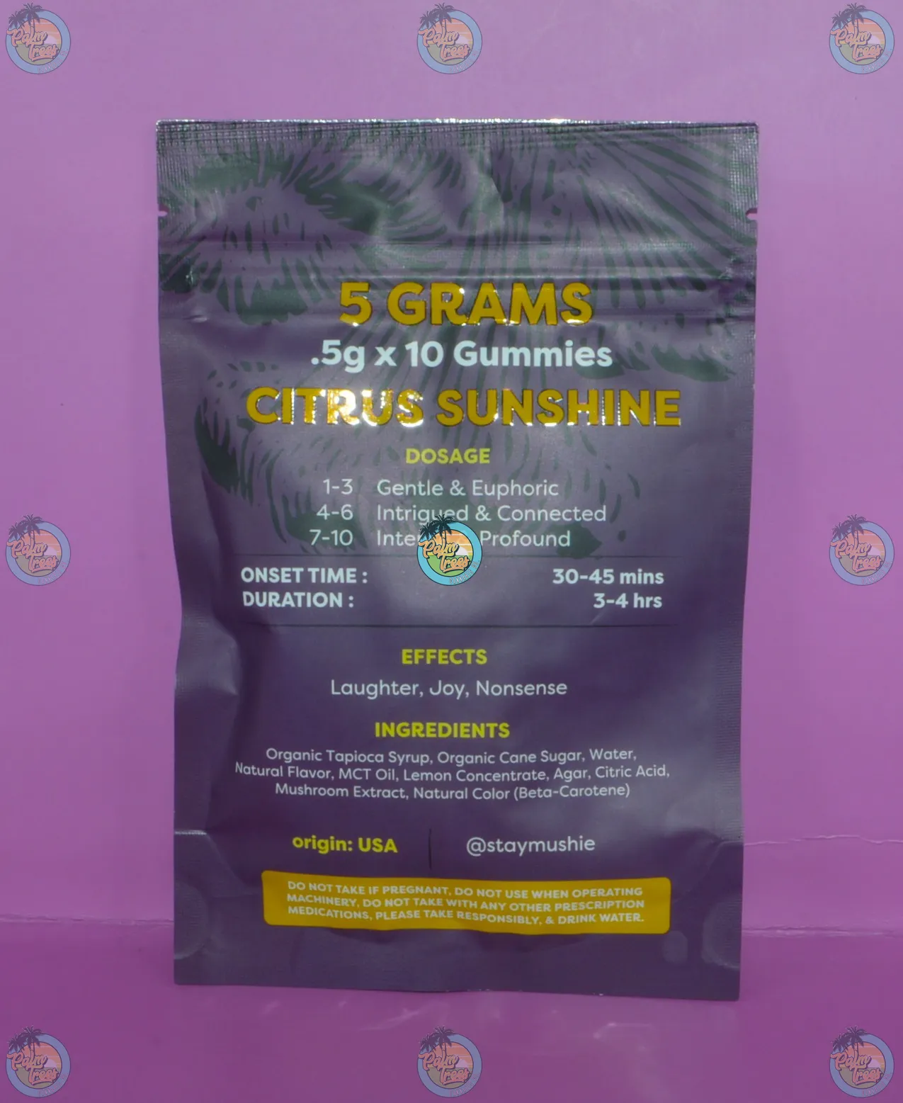 MUSHIE GUMMIES CITRUS SUNSHINE